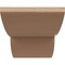 Ekena Millwork 4"W x 8"D x 4"H Wide Crestline Rough Cedar Woodgrain TimberThane Corbel, Primed Tan CORUR04X08X04CRERCPR - alternate 6